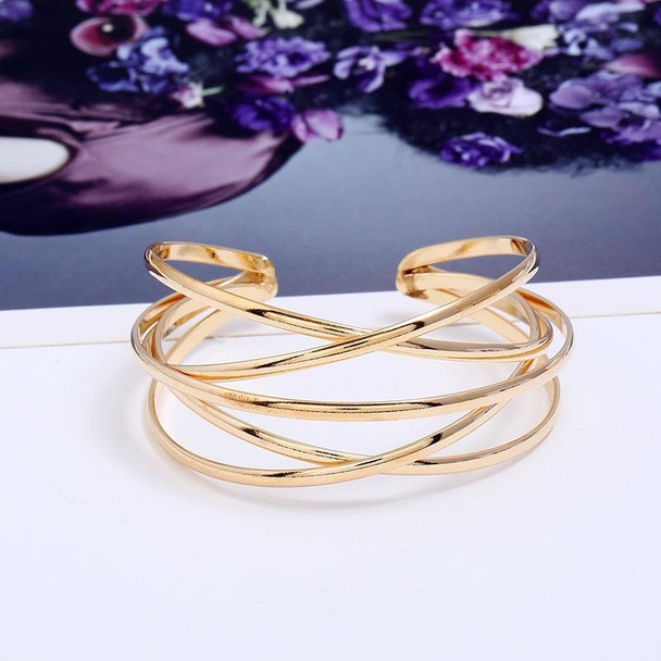 Cuff Bangles - Women Girls Fashion Bangles Bracelets(Gold)