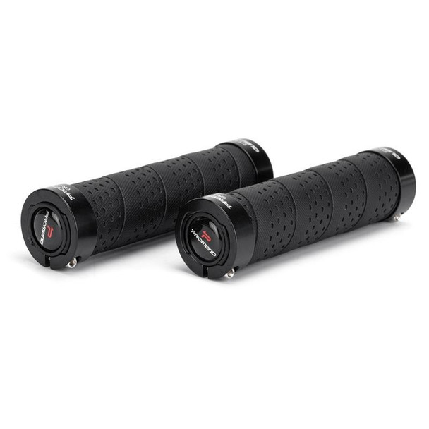 PROMEND GR-515 1 Pair Shock-absorbing Anti-skid Mountain Bike Grips Cover (Black)