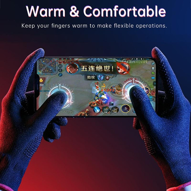 ROCK i28 Super Conductive Silver Fiber Anti-sweat Sensitive Touch Gaming Gloves