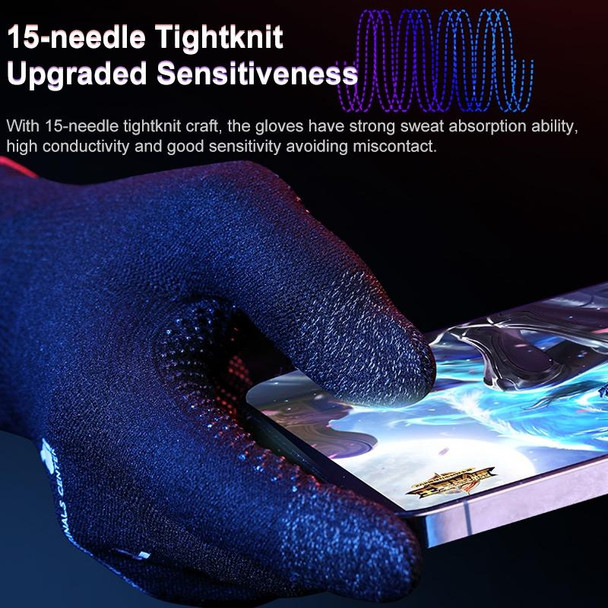 ROCK i28 Super Conductive Silver Fiber Anti-sweat Sensitive Touch Gaming Gloves