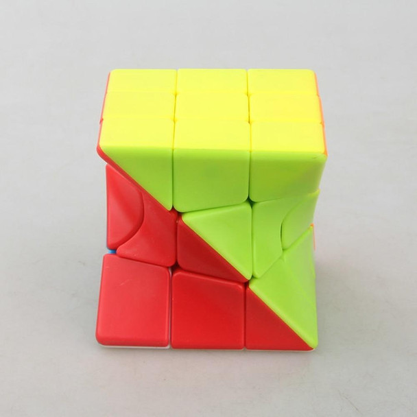 Third-order Shaped Twisted Cube Fluorescent Cube Children Educational Toys(Random Color Delivery)