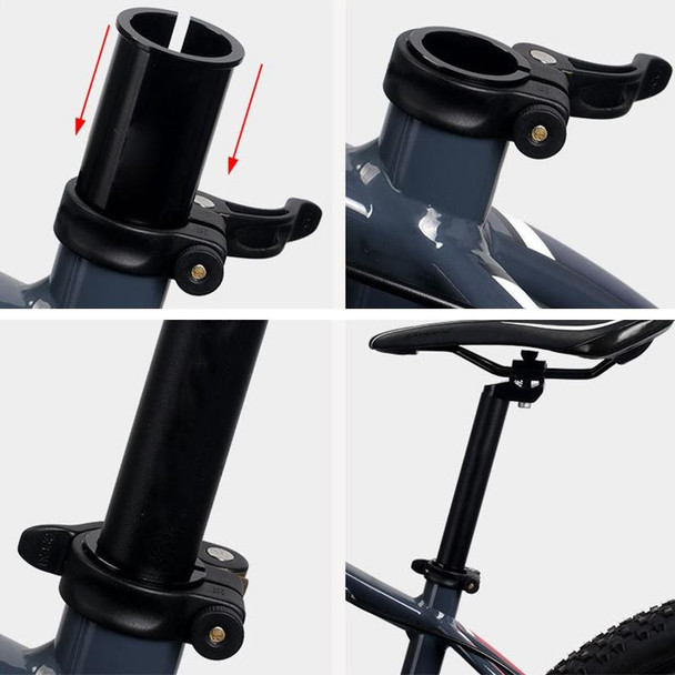 2 PCS FMFXTR Bicycle Seat Tube Reducer Sleeve Conversion Sleeve, Specification: 30.4mm To 27.2mm