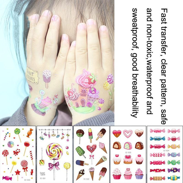 20 PCS Waterproof Sweatproof Cartoon Child Tattoo Stickers(EC-024 )