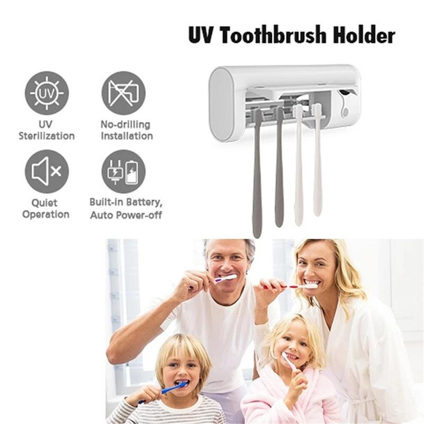 YJK086 Smart Home UV Ultraviolet Toothbrush Sterilizer (Blue)