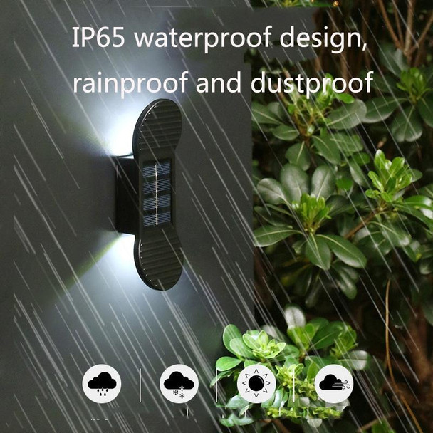 2 LED Solar Light Outdoor Garden Waterproof Wall Light(Colorful Light)