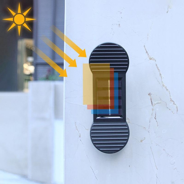 2 LED Solar Light Outdoor Garden Waterproof Wall Light(Colorful Light)