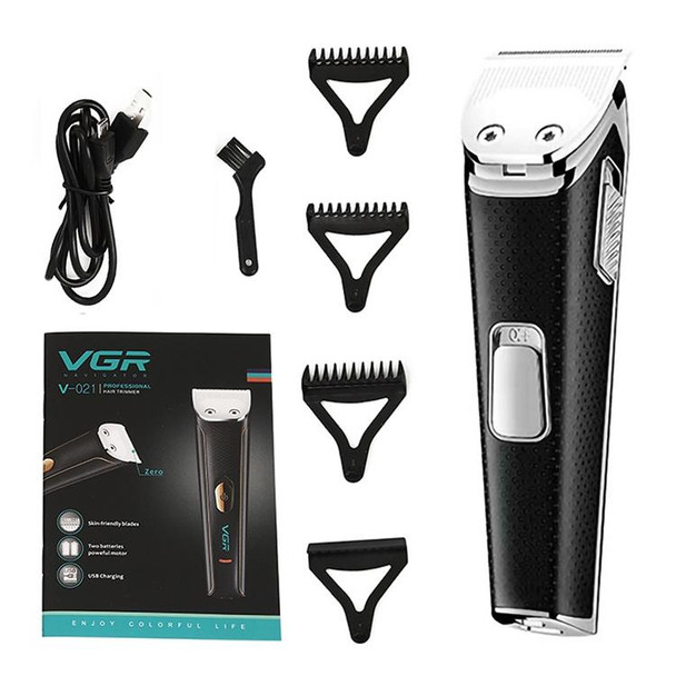 VGR V-022 5W USB Knife-head Electric Hair Clipper (Gold)