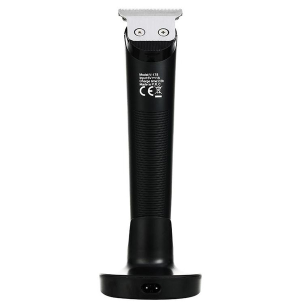 VGR V-178 5W USB Portable Hair Clipper with LED Display & Base