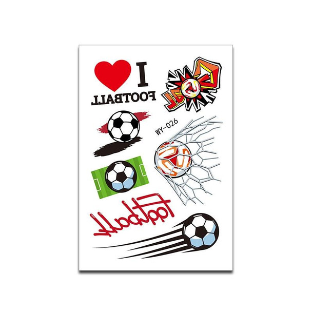 20 PCS World Cup Theme Cartoon Football Children Tattoo Stickers(WY-030)