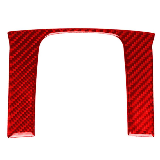 Car Carbon Fiber Gear Decorative Sticker for Honda Tenth Generation Civic 2016-2019, Left and Right Drive Universal (Red)