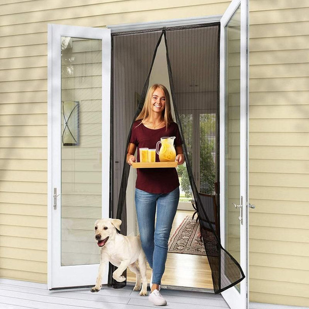 Magnetic Screen Door Mesh Curtain