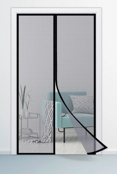 Magnetic Screen Door Mesh Curtain