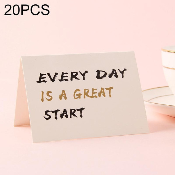 20 PCS 3D Holiday Blessing And Thanksgiving Card(Every Day)