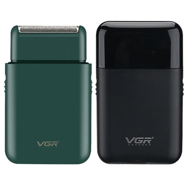 VGR V-390 5W USB Portable Reciprocating Electric Shaver (Black)