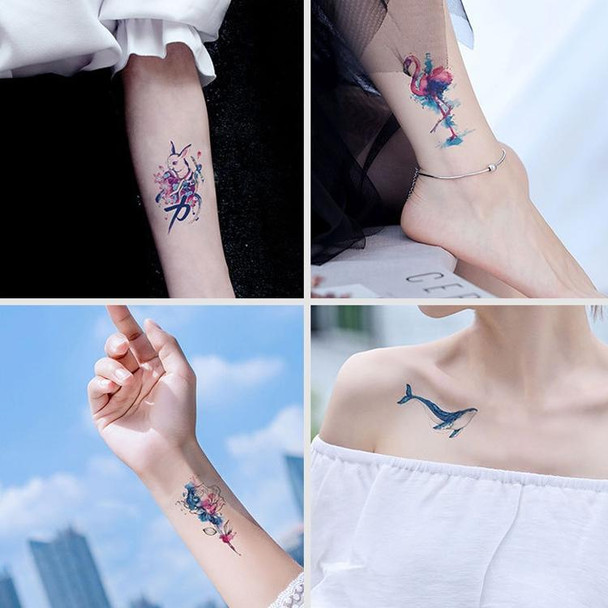 50 PCS Waterproof Small Fresh Water Transfer Color Tattoo Stickers(RC-504)