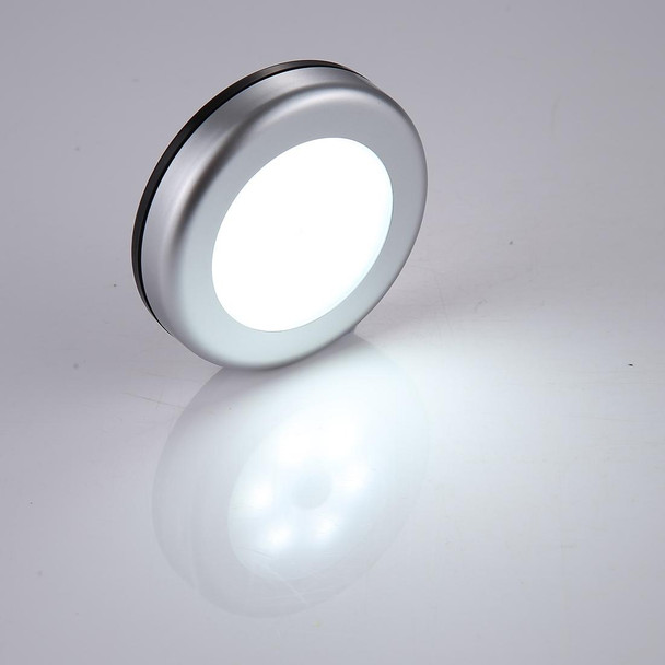 PIR Human Body Motion Sensor + Light Control White Light LED Night Light, 6 LEDs Mini Lamp for Closet / Cabinet / Stairways / Bedroom, Sensor Distance: 5m, DC 5V