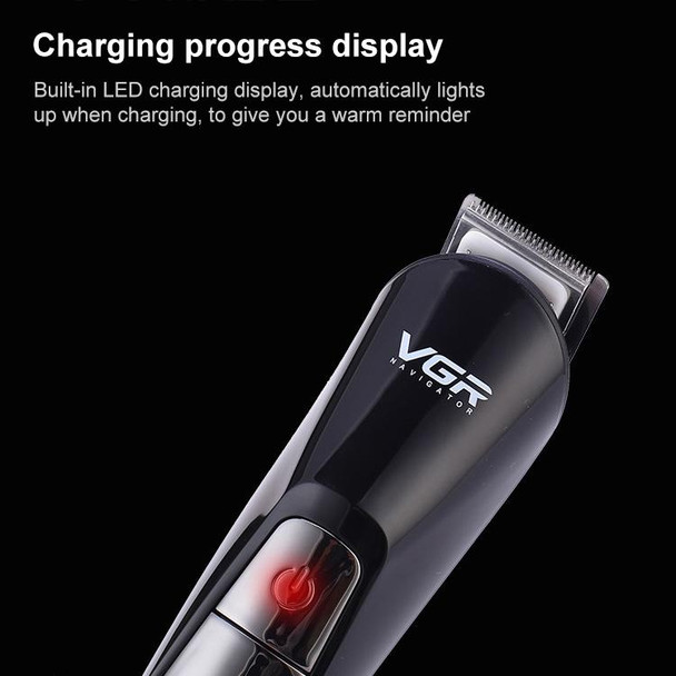 VGR V-012 5W 6 in 1 Electric Hair Clipper, Plug Type: EU Plug