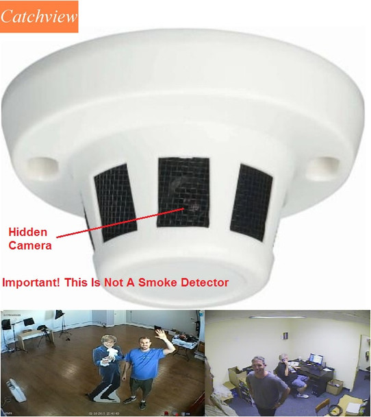 Catchview Eracam Smoke Detector Covert Spy Camera