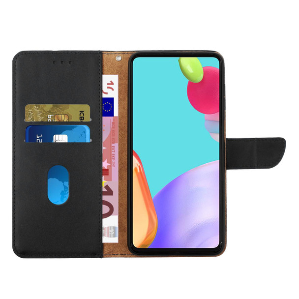 Google Pixel 7 Pro Genuine Leather Fingerprint-proof Horizontal Flip Phone Case(Black)