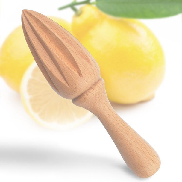 Wooden Squeezer Juicer Fruit Juice Extractor Reamer Lemon Cone Multifunctional Kitchen Tool