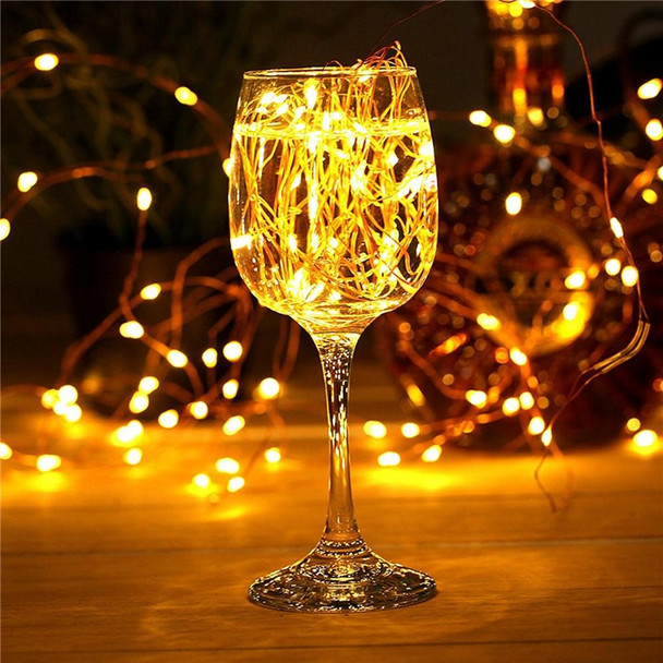 22m 200 LEDs Solar Powered Home Garden Copper Wire String Fairy Light Outdoor Christmas Party Decor Strip Lamp with 8 Modes(RGB)