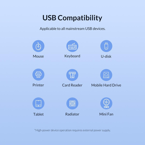 ORICO TWU3-4A-BK 4-Port USB 3.0 HUB