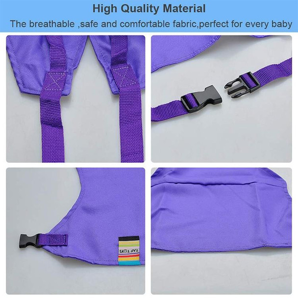 3PCS Chair Portable Seat Dining Lunch Chair Seat Safety Belt Stretch Wrap Feeding Chair Harness Seat Booster(YELLOW)