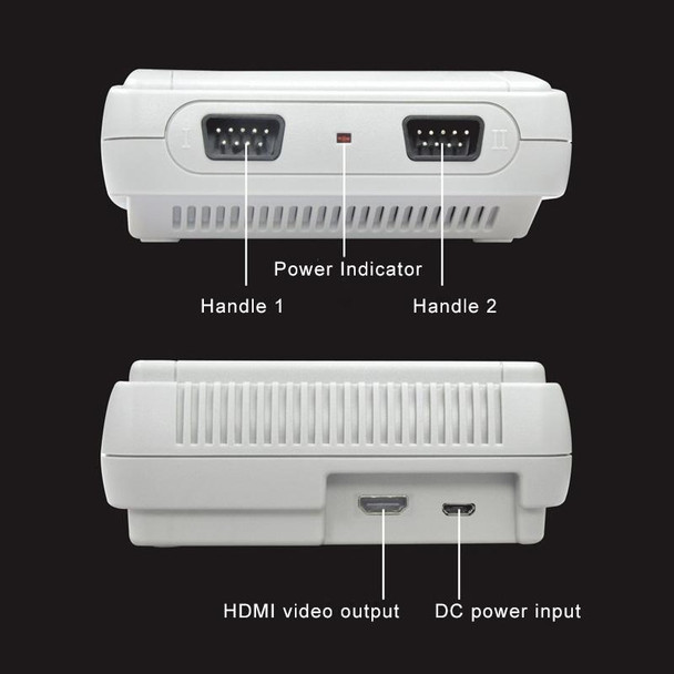 Retro Classic TV Mini HDMI Port HD Video Game Console, Built-in 621 Games, US Plug