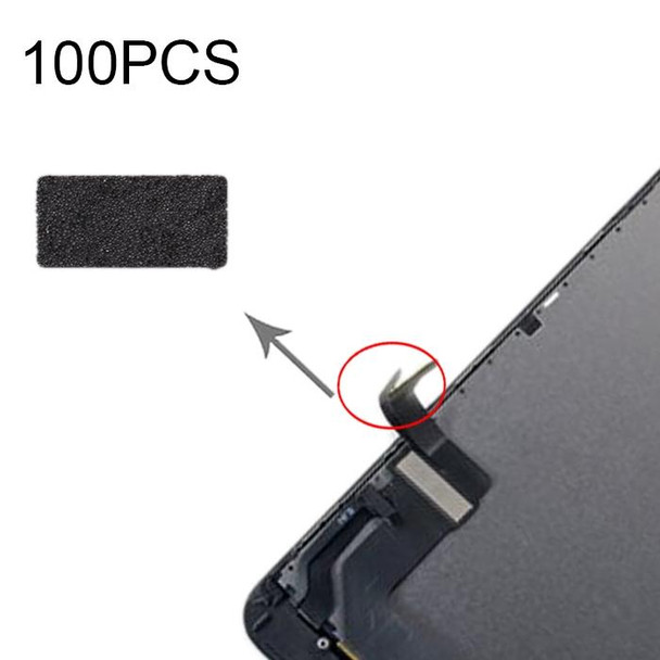 100 PCS LCD Display Flex Cable Cotton Pads for iPhone 7