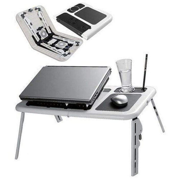 E-Table - Portable Laptop Desk With Cooler Fan