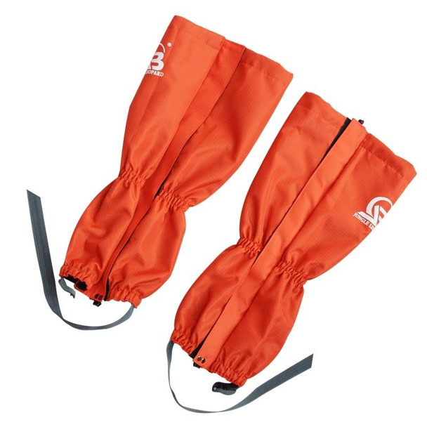 JUNGLELEOPARD XT-88 Outdoor Hiking And Skiing Warm Foot Cover Sports Waterproof Breathable Equipment(Orange)