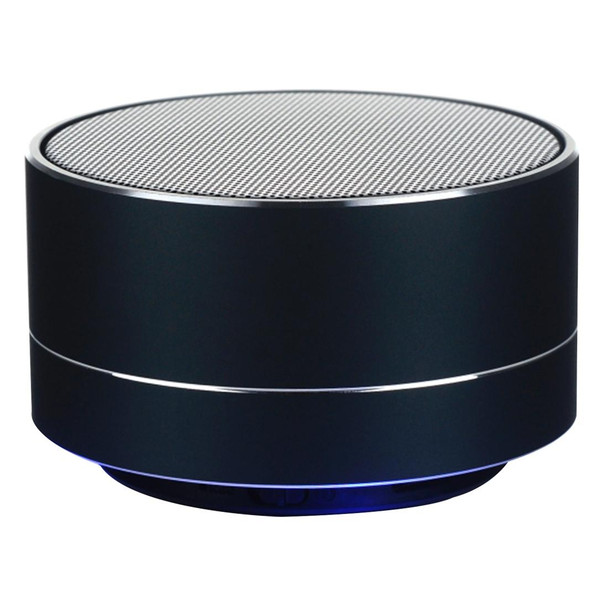 A10 Mini Portable Bluetooth Speaker Built-in MIC & LED, Support Hands-free Calls & TF Card(Black)