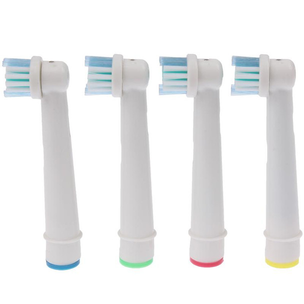 4 PCS Electric Toothbrush Heads Replacement Oral Health Care(White)