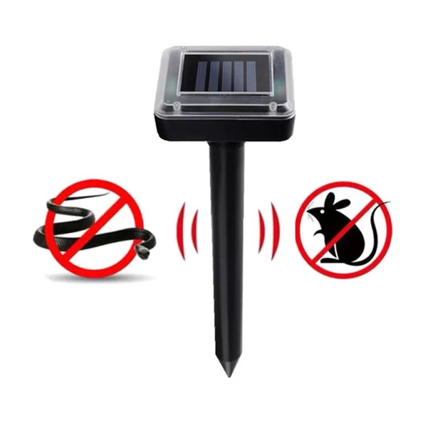 Ultrasonic Solar Powered Rodent Repeller - 2 Piece