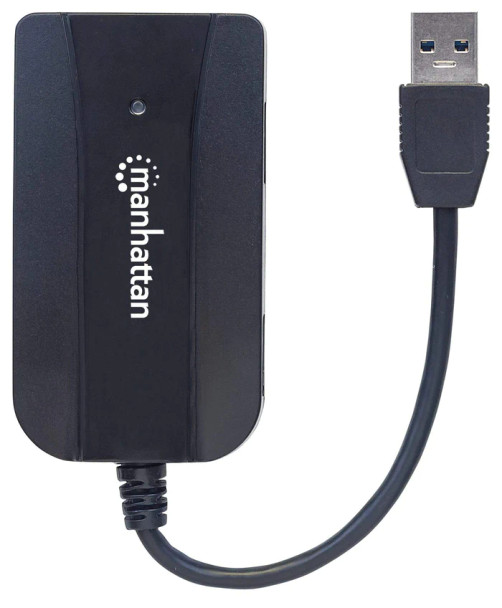 Manhattan Superspeed Usb 3.0 Hub And Card Reader/Writer