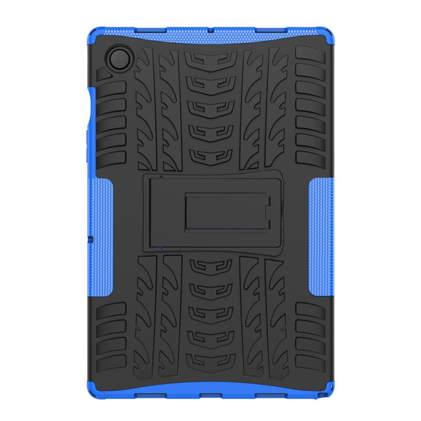Samsung Galaxy Tab A8 10.5 (2021) Tire Texture TPU + PC Tablet Case(Blue)