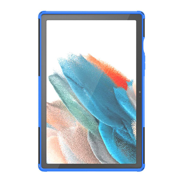 Samsung Galaxy Tab A8 10.5 (2021) Tire Texture TPU + PC Tablet Case(Blue)