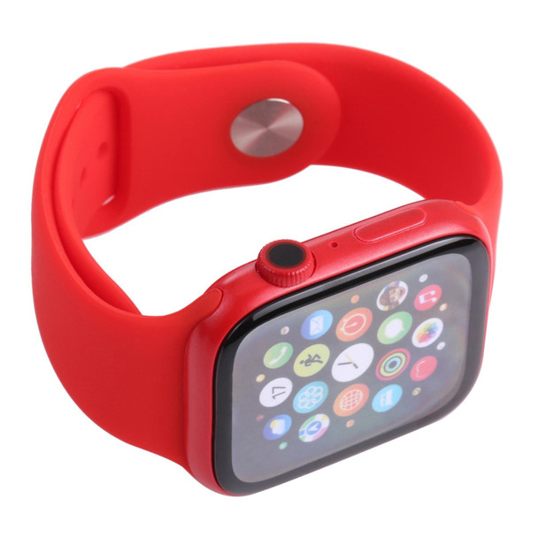 Color Screen Non-Working Fake Dummy Display Model for Apple Watch Series 7 41mm (Red)