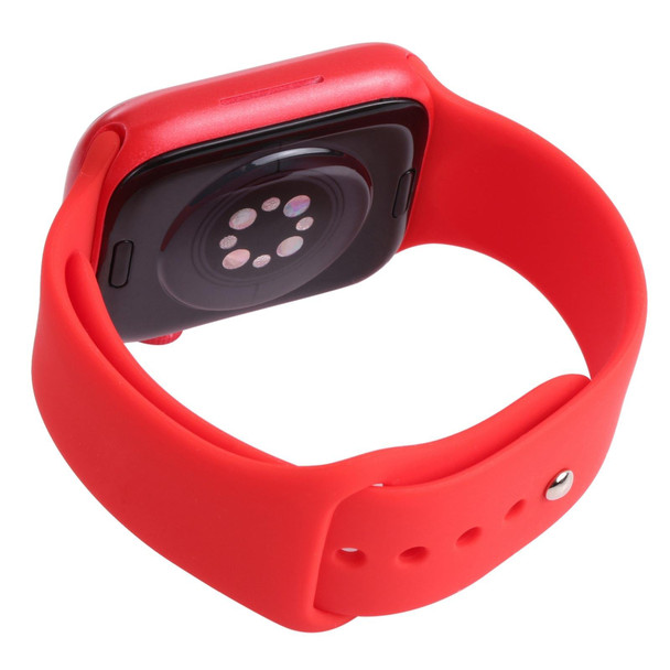 Color Screen Non-Working Fake Dummy Display Model for Apple Watch Series 7 41mm (Red)