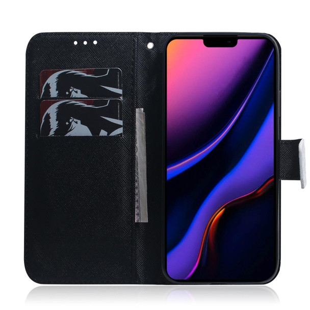 3D Colored Drawing Horizontal Flip Leatherette Case, with Holder & Card Slot & Wallet - iPhone 11 Pro Max(Anger)