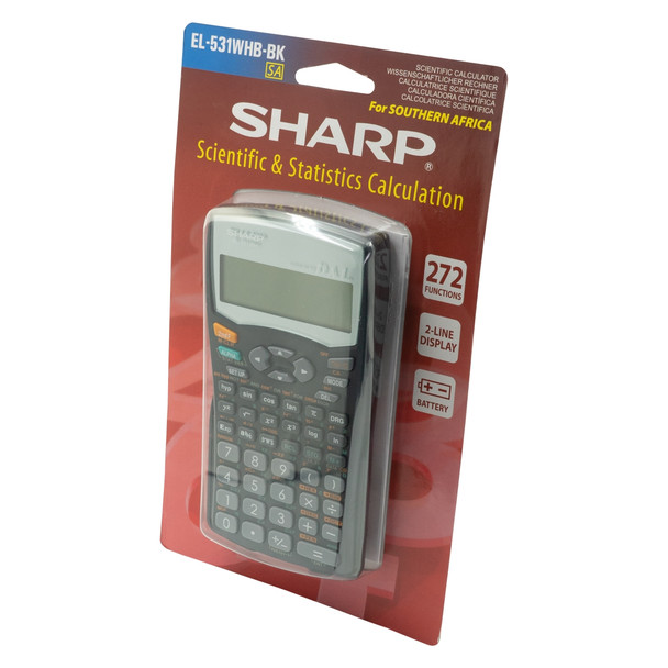 Sharp EL-531WHB - Scientific Calculator