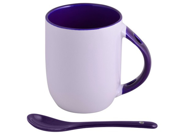 Sublimation Whirl Mug & Spoon