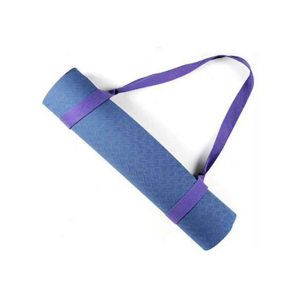 Cotton Rope Yoga Mat Strap Multifunctional Strapping Strap, Color:Navy