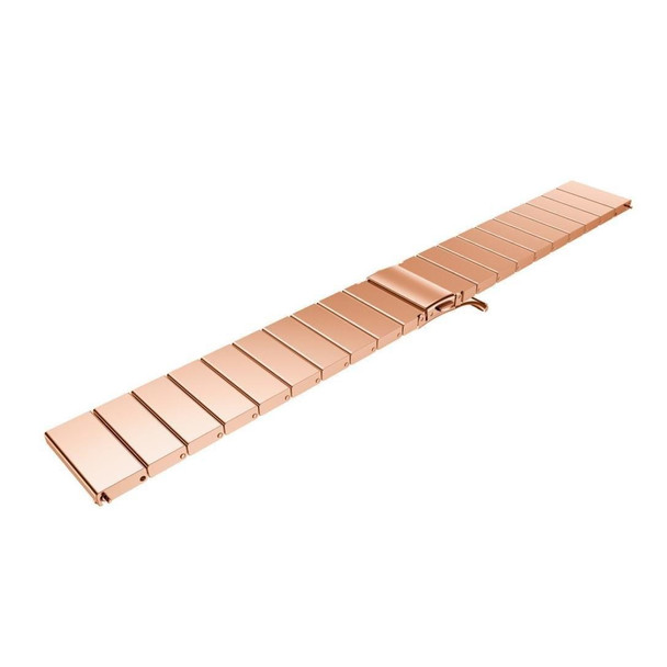 18mm - Samsung Smart Watch One-bead Steel Watch Band(Rose Gold)