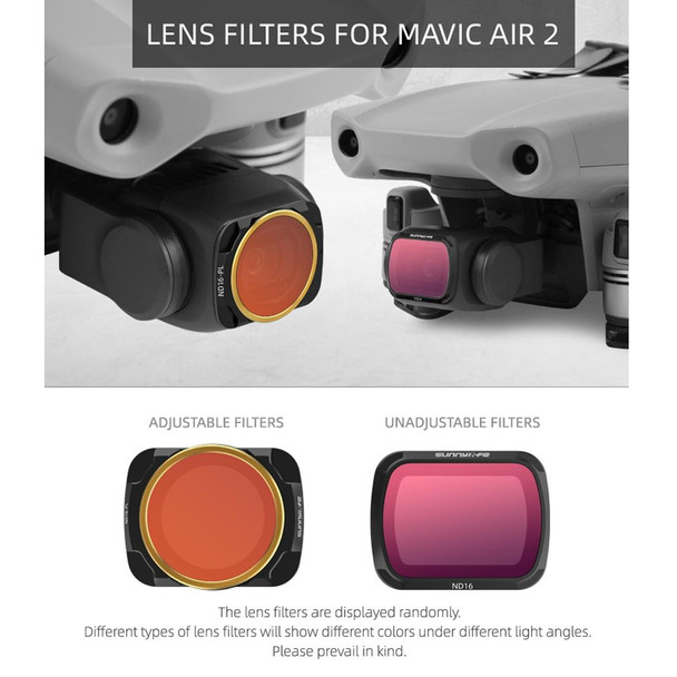Sunnylife AIR2-FI9281 - DJI Mavic Air 2 ND32 Coating Film Lens Filter