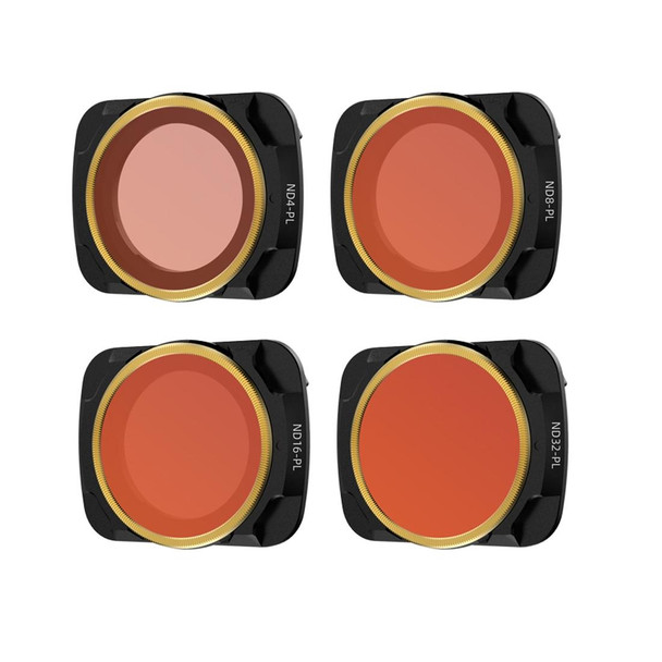 Sunnylife AIR2-FI9285 4 In 1 - DJI Mavic Air 2 ND4-PL+ND8-PL+ND16-PL+ND32-PL Coating Film Lens Filter