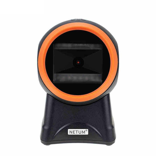 NETUM 2050 Supermarket Cashier Barcode QR Code Scanner Desktop Vertical Scanner, Specification Enhanced Version