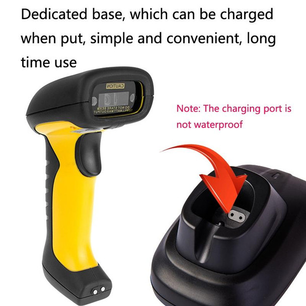 NETUM DPM Waterproof Industrial Barcode Scanner With Storage Barcode QR Code Scanner, Specification : Wired