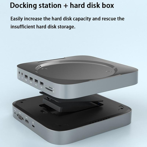 Rocketek MM483 - Mac Mini Docking Station With Hard Disk Enclosure