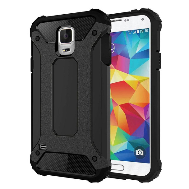 Galaxy S5 / G900 Tough Armor TPU + PC Combination Case(Black)